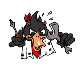 Angel Devil Monsters sticker #647998