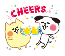 Two dogs, Fun life. sticker #648230