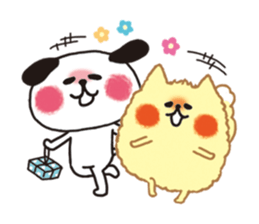 Two dogs, Fun life. sticker #648231