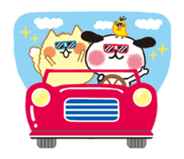 Two dogs, Fun life. sticker #648258