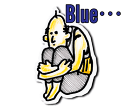 ossan stamp (English) sticker #648521