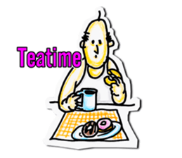 ossan stamp (English) sticker #648522