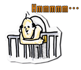 ossan stamp (English) sticker #648542