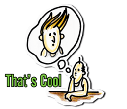 ossan stamp (English) sticker #648544