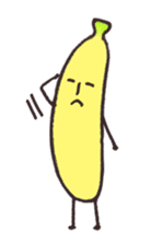 banana's feelings (English version) sticker #648587