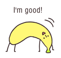 banana's feelings (English version) sticker #648593