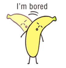 banana's feelings (English version) sticker #648621