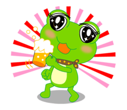 Pyonta the Frog sticker #648756