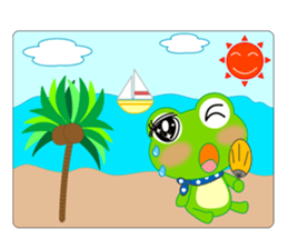 Pyonta the Frog sticker #648758