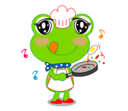 Pyonta the Frog sticker #648777