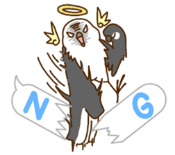 Archangel Shimaenaga sticker sticker #649030