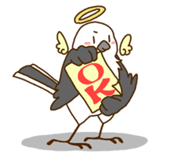 Archangel Shimaenaga sticker sticker #649036