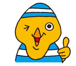 CHICK SWIMMER sticker #649226