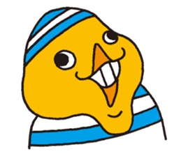 CHICK SWIMMER sticker #649229