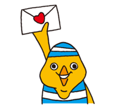 CHICK SWIMMER sticker #649234