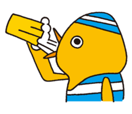 CHICK SWIMMER sticker #649240