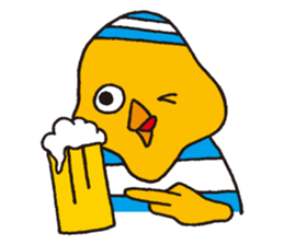 CHICK SWIMMER sticker #649241