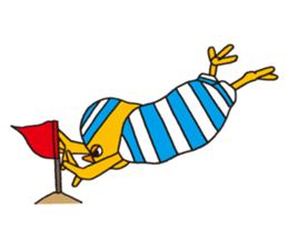 CHICK SWIMMER sticker #649243