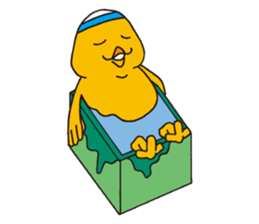 CHICK SWIMMER sticker #649250