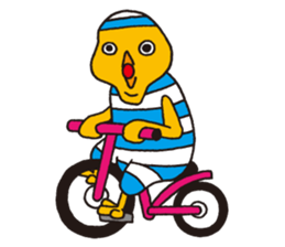 CHICK SWIMMER sticker #649257