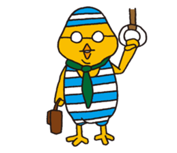 CHICK SWIMMER sticker #649259