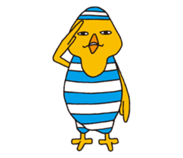 CHICK SWIMMER sticker #649263