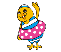 CHICK SWIMMER sticker #649264