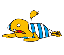 CHICK SWIMMER sticker #649265