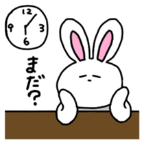 Acchan of rabbit Japanese version sticker #649270