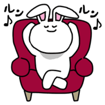 Acchan of rabbit Japanese version sticker #649278