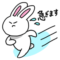 Acchan of rabbit Japanese version sticker #649284