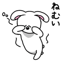 Acchan of rabbit Japanese version sticker #649285
