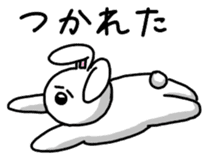 Acchan of rabbit Japanese version sticker #649286