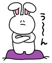 Acchan of rabbit Japanese version sticker #649297