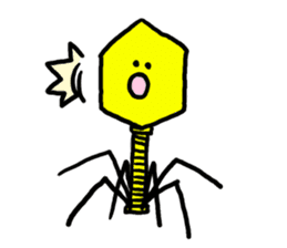 bacteriophage sticker #649469