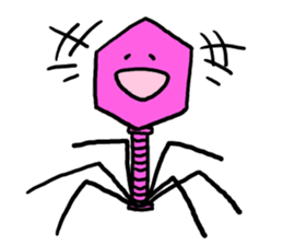bacteriophage sticker #649480