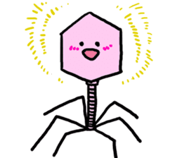 bacteriophage sticker #649484