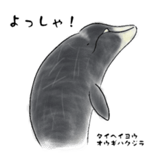LOOSE WHALES sticker #649565