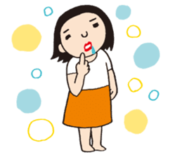 Mitsuko's daily life sticker #649796