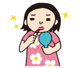 Mitsuko's daily life sticker #649812