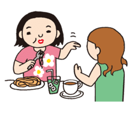 Mitsuko's daily life sticker #649819