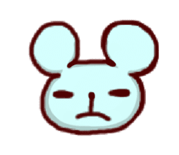 YURU-YURU mouse. sticker #649828