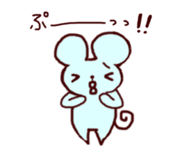 YURU-YURU mouse. sticker #649837