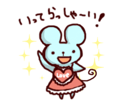YURU-YURU mouse. sticker #649839