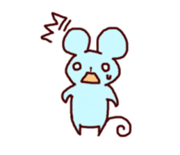 YURU-YURU mouse. sticker #649850