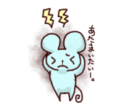 YURU-YURU mouse. sticker #649854