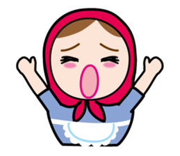 Playful Matryoshka sticker #649990
