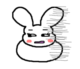 usaginomocchi sticker #650289