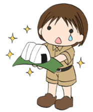 "Eri & Yu"s adventure Day sticker #650427