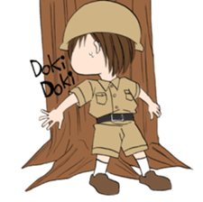 "Eri & Yu"s adventure Day sticker #650430